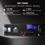 SunGoldPower 48V 100Ah Server Rack LiFePO4 Lithium Battery - 图片 2