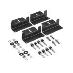 2 x EcoFlow 100W Rigid Solar Panels + 2 x Rigid Solar Panel Mounting Feet - 图片 6