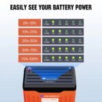 ECO-WORTHY 12V 100AH Lithium Battery with Battery Status Display and 100A BMS with Low-Temp Protection - 图片 8