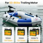 ECO-WORTHY 12V 100Ah Lithium Iron Phosphate Battery - 图片 9