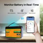 ECO-WORTHY 12V 150Ah Lithium Iron Phosphate Battery With Bluetooth And Low-temperature Protection - 图片 2