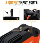 ECO-WORTHY 12V 20Ah Portable LiFePO4 Deep Cycle Rechargeable Battery - 图片 5