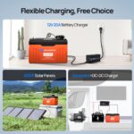 ECO-WORTHY 12V 280AH Lifepo4 Battery with SOC LEDs and Low Temp Protection - 图片 8