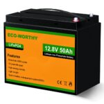 ECO-WORTHY 12V 50Ah Lithium Iron Phosphate Battery