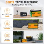 ECO-WORTHY 24V 100Ah Lithium Iron Phosphate Battery - 图片 8