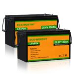ECO-WORTHY 24V 100Ah Lithium Iron Phosphate Battery - 图片 10