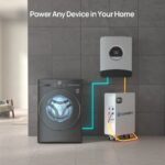 ECO-WORTHY 51.2V 280Ah LiFePO4 Floor Standing Battery with 4 Footmaster Nylon Wheels for Off-grid Home Energy Storage - 图片 4