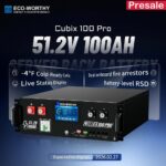 ECO-WORTHY Cubix 100 Pro 51.2V 100AH Server Rack Battery - 图片 6