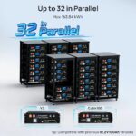 ECO-WORTHY Cubix 100 Pro 51.2V 100AH Server Rack Battery - 图片 11