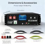 ECO-WORTHY Cubix 100 Pro 51.2V 100AH Server Rack Battery - 图片 13