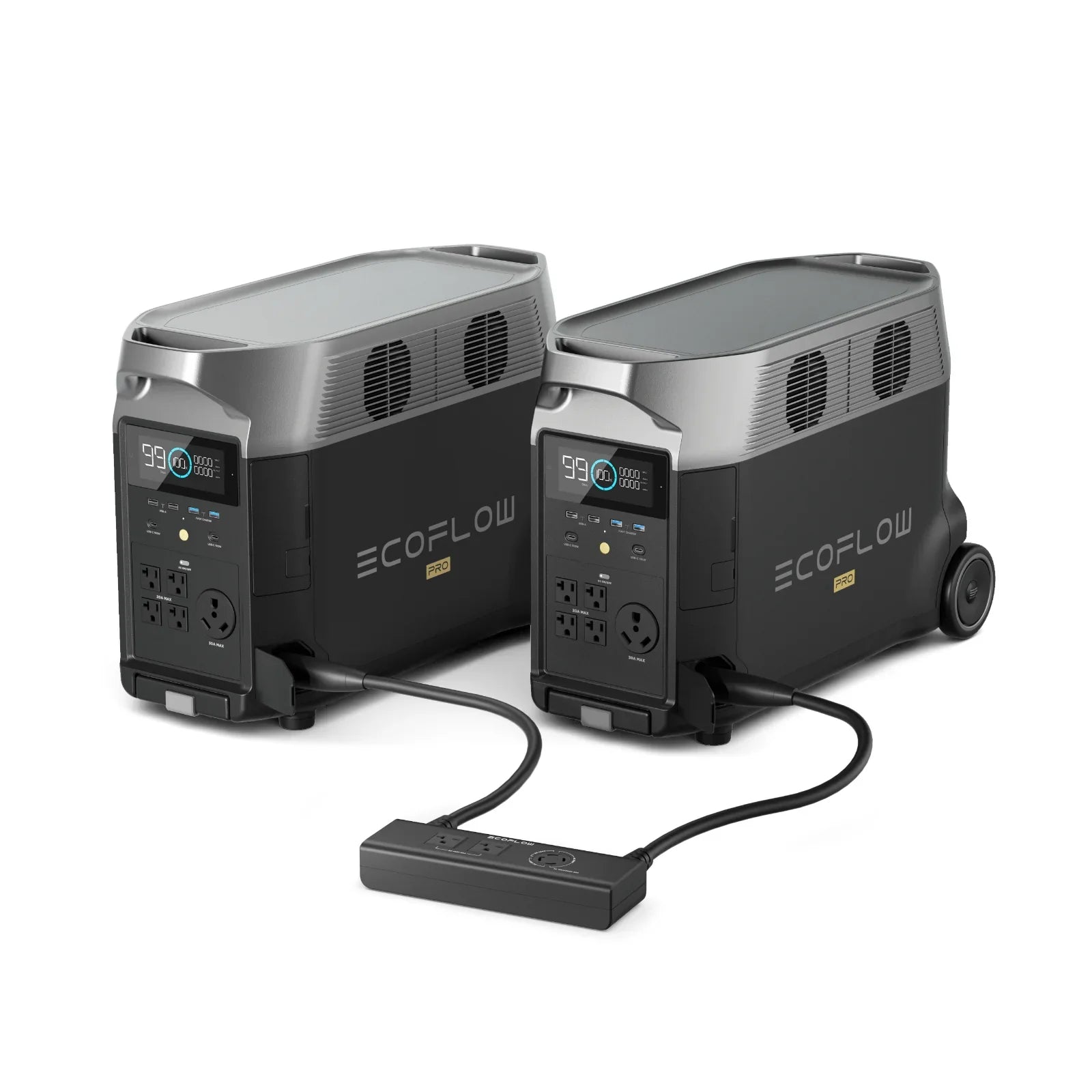 EcoFlow DELTA Pro*2 + Double Voltage Hub + Transfer Switch 306A - 图片 3