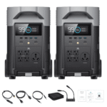 EcoFlow DELTA Pro *2 + Double Voltage Hub