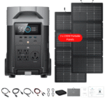 EcoFlow DELTA Pro Solar Generator + 220W Portable Solar Panels - 图片 2
