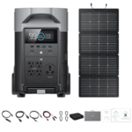 EcoFlow DELTA Pro Solar Generator + 220W Portable Solar Panels