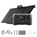 EcoFlow RIVER 2 + 110W Portable Solar Panel