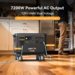 Pecron F5000LFP 7200W 5120Wh 120V/240V Portable Power Station - 图片 2