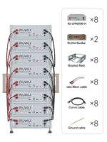 RUiXU Battery Optional Installation Method - Bracket Rack - Flexibility & Stackable - 图片 7