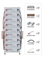 RUiXU Battery Optional Installation Method - Bracket Rack - Flexibility & Stackable - 图片 8