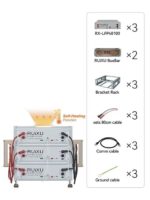 RUiXU Self-Heating Battery Optional Installation Method - Bracket Rack - 图片 2