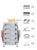 RUiXU Self-Heating Battery Optional Installation Method - Bracket Rack - 图片 4