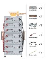 RUiXU Self-Heating Battery Optional Installation Method - Bracket Rack - 图片 6