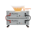 RUiXU Self-Heating Server Rack Battery | Daisy Chain | Bracket Rack