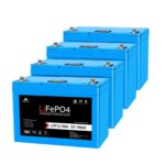 SunGoldPower 12V 100Ah LiFePo4 Deep Cycle Lithium Battery / Bluetooth / Self-Heating / IP65 - 图片 8