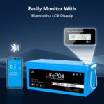 SunGoldPower 12V 200AH LIFEPO4 Deep Cycle Lithium Battery Bluetooth / Self-Heating / IP65 - 图片 3