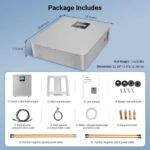 SunGoldPower CoreX 5 Elite Wall Mounted 48V 100AH Residential Energy Storage Battery Pack - 图片 7