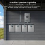SunGoldPower CoreX 5 Elite Wall Mounted 48V 100AH Residential Energy Storage Battery Pack - 图片 6