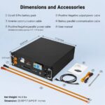 SunGoldPower CoreX 5 Pro Server Rack 48V 100AH Residential Energy Storage Battery Pack - 图片 7