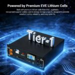 SunGoldPower CoreX 5 Pro Server Rack 48V 100AH Residential Energy Storage Battery Pack - 图片 3