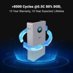 SunGoldPower Powerwall X 51.2V 200AH LiFePO4 Lithium Battery - 图片 4